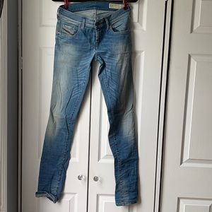 Women Super Skinny Low Waist Stretch Diesel Jeans